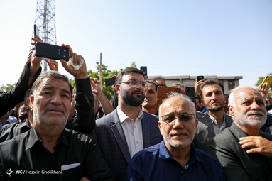 مراسم تشییع و تدفین استاد محمد علی کریم خانی