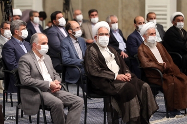 دیدار مسوولان قضایی با رهبر معظم انقلاب