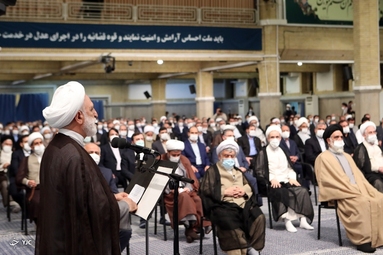 دیدار مسوولان قضایی با رهبر معظم انقلاب