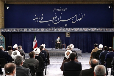 دیدار مسوولان قضایی با رهبر معظم انقلاب