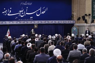 دیدار مسوولان قضایی با رهبر معظم انقلاب