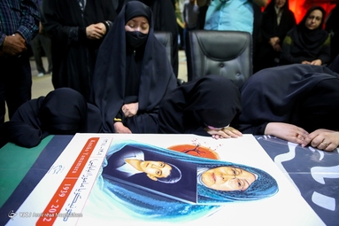 وداع با پیکر مطهر کونیکو یامامورا (سبا بابایی)