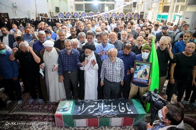 تشییع پیکر «کونیکو یامامورا» مادر ژاپنی شهید  محمد بابایی
