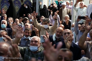 تشییع پیکر «کونیکو یامامورا» مادر ژاپنی شهید  محمد بابایی