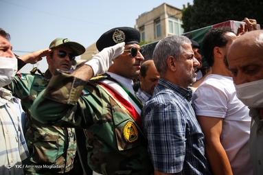 تشییع پیکر «کونیکو یامامورا» مادر ژاپنی شهید  محمد بابایی