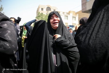 تشییع پیکر «کونیکو یامامورا» مادر ژاپنی شهید  محمد بابایی