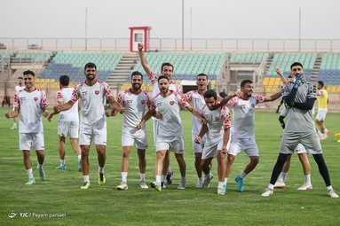 تمرین تیم فوتبال پرسپولیس