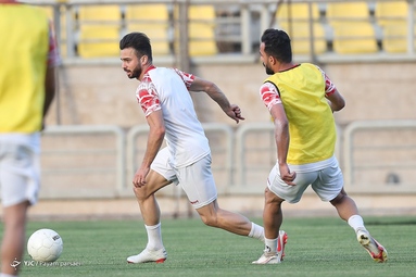 تمرین تیم فوتبال پرسپولیس