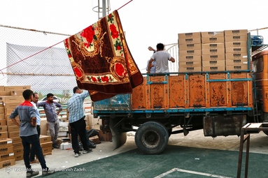 ادامه عملیات امداد رسانی و آواربرداری در روستای سایه خوش - هرمزگان