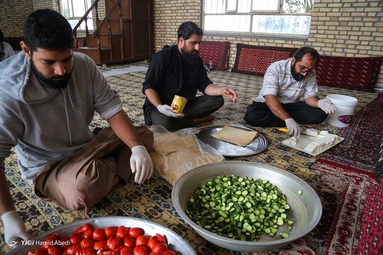 وصال کاروان زیارت پیاده 