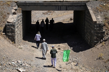 وصال کاروان زیارت پیاده 