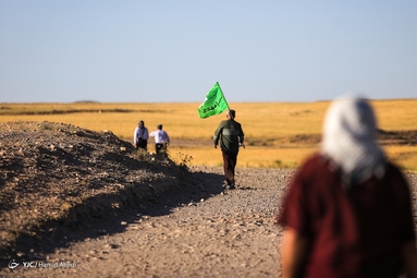 وصال کاروان زیارت پیاده 