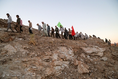 وصال کاروان زیارت پیاده 