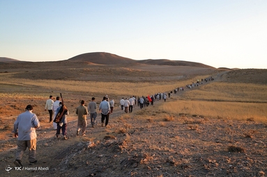 وصال کاروان زیارت پیاده 