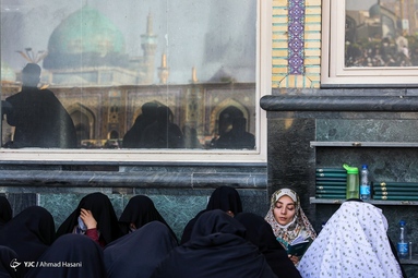 مراسم دعای عرفه - حرم مطهر رضوی