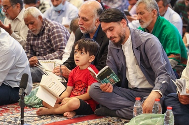 مراسم دعای عرفه - حرم حضرت شاهچراغ (ع) شیراز
