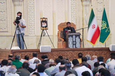 مراسم دعای عرفه - حرم حضرت شاهچراغ (ع) شیراز