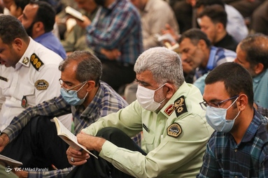 مراسم دعای عرفه - حرم حضرت شاهچراغ (ع) شیراز