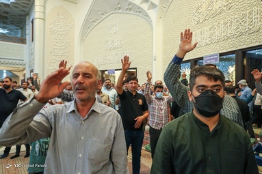 مراسم دعای عرفه - حرم حضرت شاهچراغ (ع) شیراز