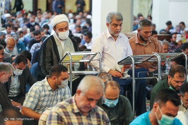 مراسم دعای عرفه - حرم حضرت شاهچراغ (ع) شیراز