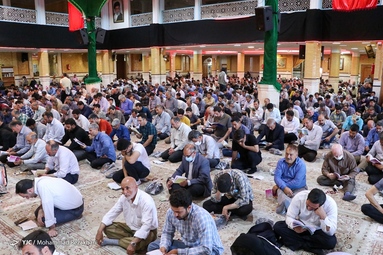 مراسم دعای عرفه - حسینیه اعظم زنجان
