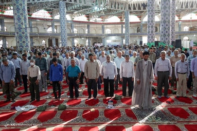 اقامه نماز عید قربان - یزد