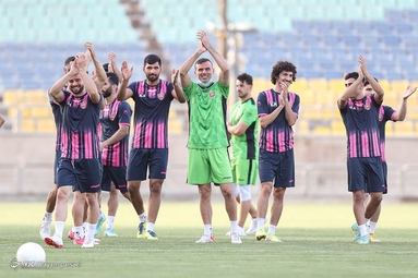تمرین تیم فوتبال پرسپولیس