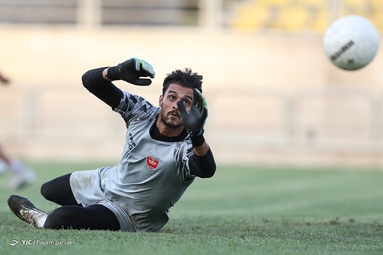 تمرین تیم فوتبال پرسپولیس