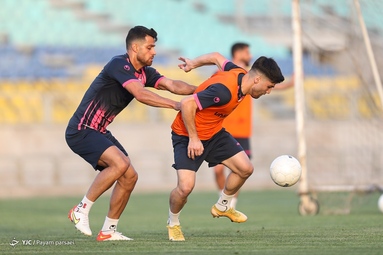تمرین تیم فوتبال پرسپولیس