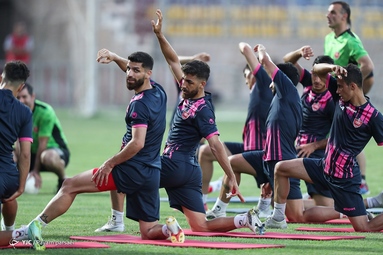 تمرین تیم فوتبال پرسپولیس
