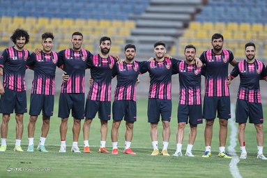 تمرین تیم فوتبال پرسپولیس