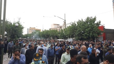 برگزاری آیین تشییع شهیدان مدافع وطن