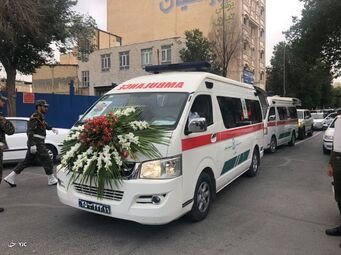 برگزاری آیین تشییع شهیدان مدافع وطن