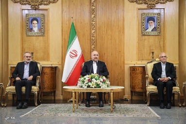 بدرقه رسمی رئیس مجلس شورای اسلامی برای سفر به ازبکستان