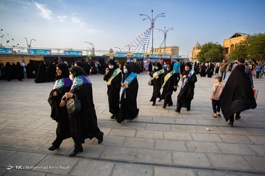 همایش بانوان تمدن ساز همزمان با روز عفاف و حجاب - پیاده راه بوعلی همدان