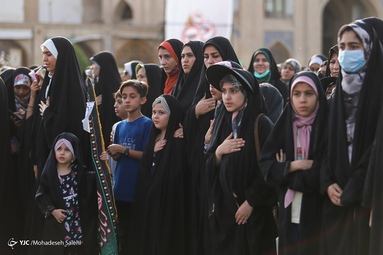 همایش بانوان تمدن ساز همزمان با روز عفاف و حجاب - پیاده راه بوعلی همدان