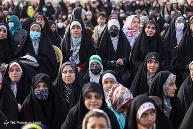 همایش بانوان تمدن ساز همزمان با روز عفاف و حجاب - پیاده راه بوعلی همدان