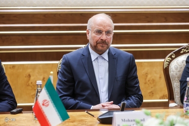 دیدار رئیس مجلس سنای ازبکستان با دکتر محمدباقر قالیباف