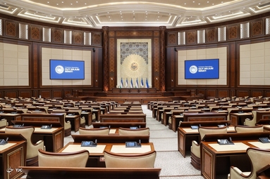 دیدار رئیس مجلس سنای ازبکستان با دکتر محمدباقر قالیباف