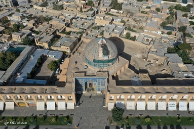 بازسازی غیر اصولی گنبد مسجد شیخ لطف الله - اصفهان