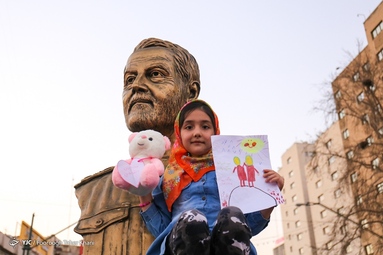 «مهمونی ۱۰ کیلومتری» عید غدیر - خیابان ولیعصر تهران
