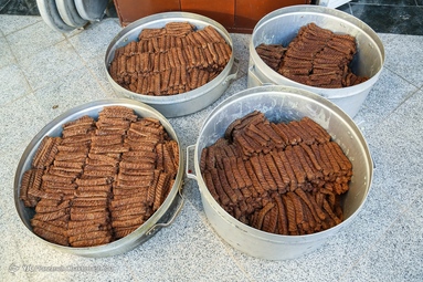طبخ و توزیع ۴۰ هزار پرس غذا در طرح احسان غدیر - شیراز