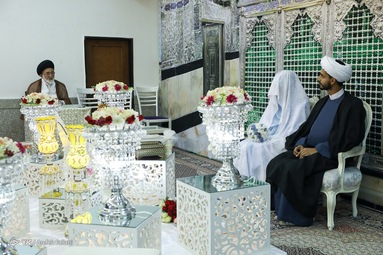 مراسم عقد زوج‌های جوان - حرم عبدالعظیم حسنی (ع)
