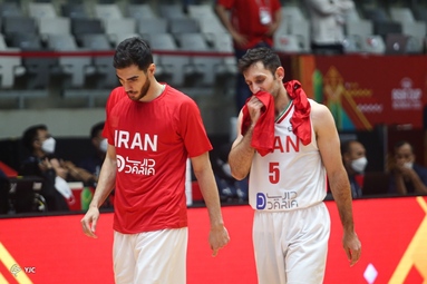 کاپ آسیا ۲۰۲۲/ ایران ۷۶ - اردن ۹۱