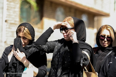 تشییع شهید مدافع امنیت «مهدی محمدی نسب» - قزوین
