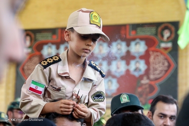 تشییع شهید مدافع امنیت «مهدی محمدی نسب» - قزوین