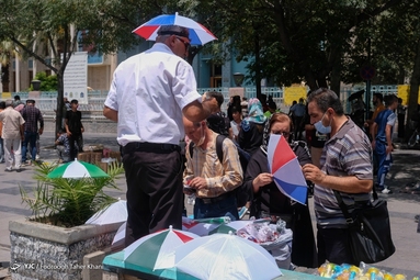گرمای طاقت فرسای پایتخت