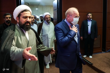 حضور محمدباقر قالیباف، رئیس مجلس شورای اسلامی در بیست و پنجمین گردهمایی ائمه جمعه سراسر کشور