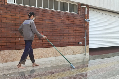 خسارات سیل و تخریب خانه ها - حاشیه شهر زاهدان