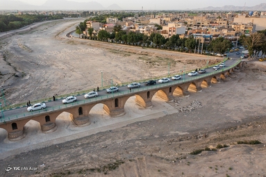 پل تاریخی «ورگان»  در شهرستان فلاورجان - اصفهان